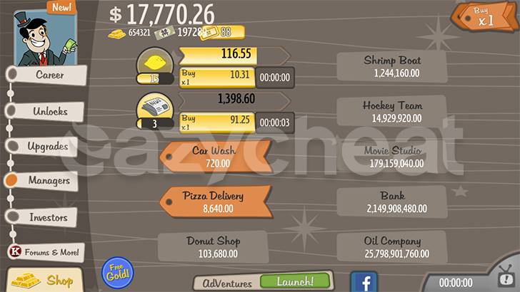 AdVenture Capitalist Unlimited Gold AdVenture Capitalist Unlimited Gold