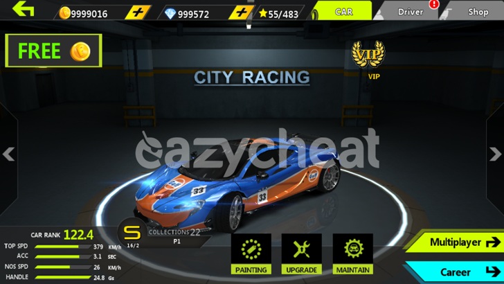 City Racing 3D Cheats