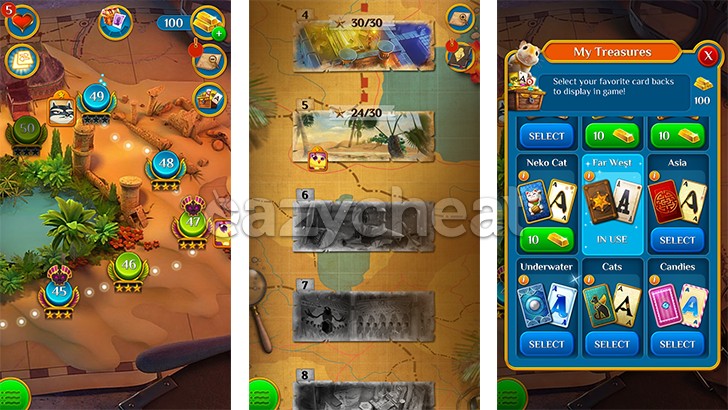 Pyramid Solitaire Saga Cheats