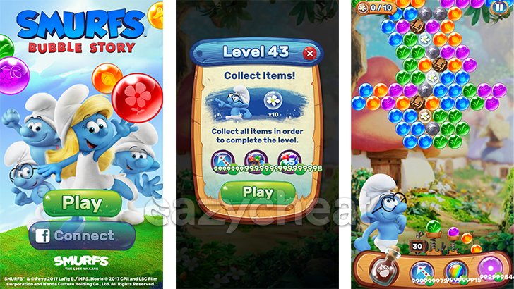 Smurfs Bubble Story v1.5.6786 Cheat Smurfs Bubble Story Cheats